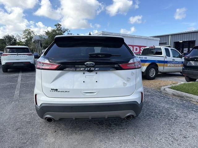 Used 2021 White Ford Titanium image 4