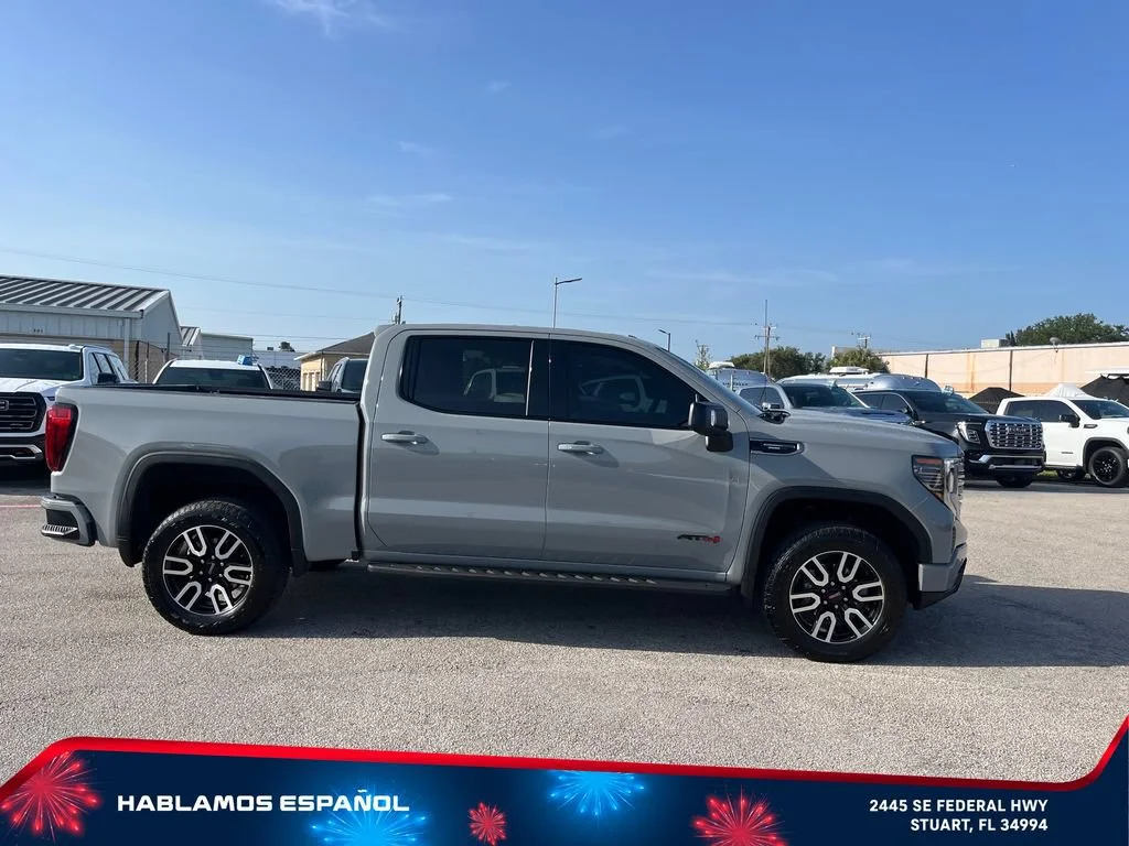 Used 2025 Thunderstorm Gray GMC AT4 image 4
