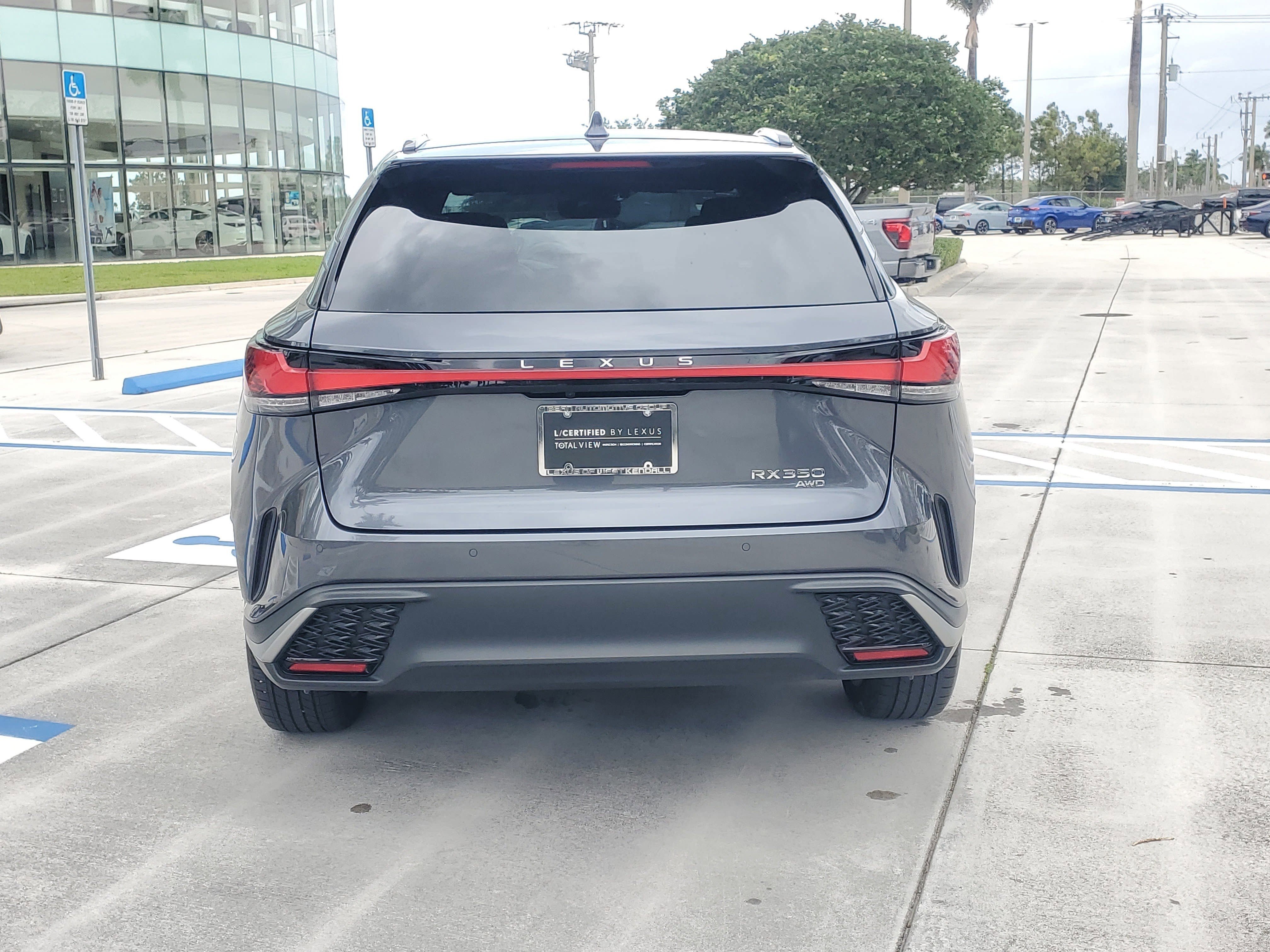 Certified Used 2024 Cloudburst Gray Lexus RX 350 F SPORT Handling image 10