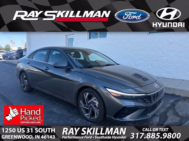 Certified Used 2025 Gray Hyundai Limited image 1