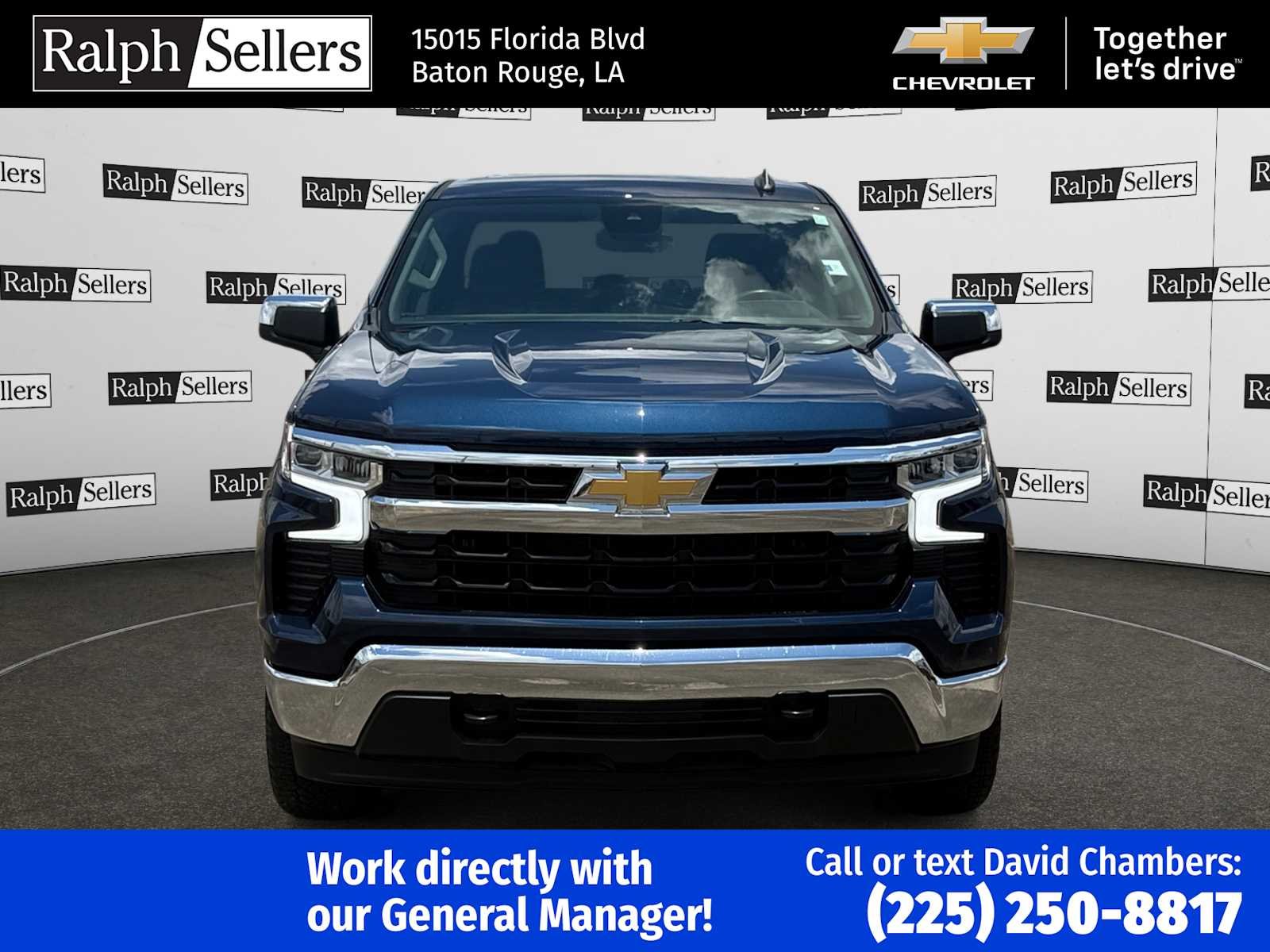 Used 2022 Northsky Blue Metallic Chevrolet LT image 8