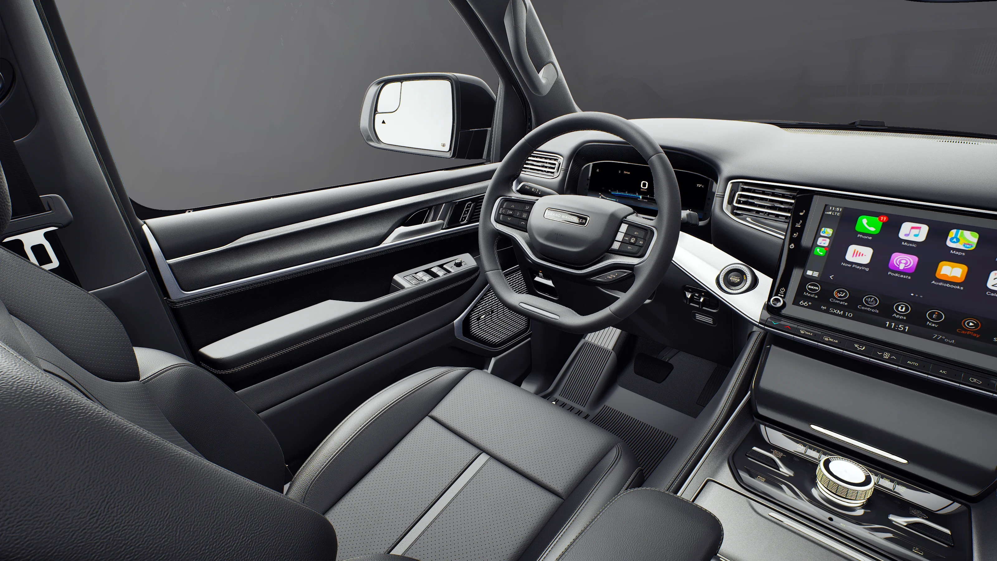 New 2027 Bright White Clear-Coat Paint Jeep Grand Wagoneer image 8