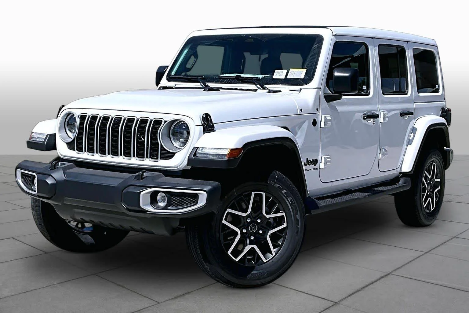 New 2027 Bright White Clear-Coat Paint Jeep Sahara image 2