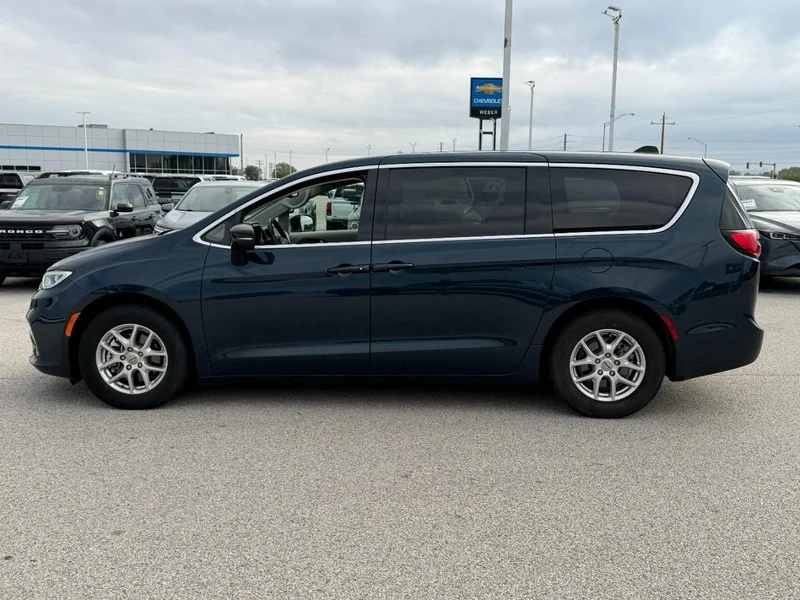 Certified Used 2024 Fathom Blue Pearlcoat Chrysler Touring L FWD image 2