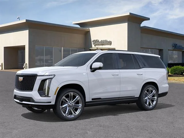 New 2026 Vibrant White Tricoat Cadillac Sport image 2