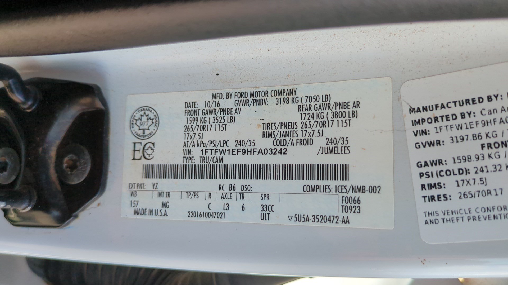 Used 2017 Ehite Ford XL image 30