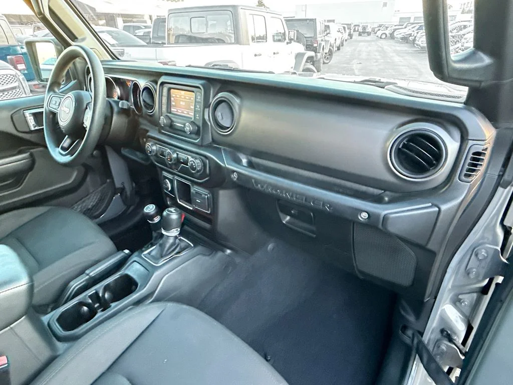 Used 2021 Gray Jeep Unlimited Willys image 32