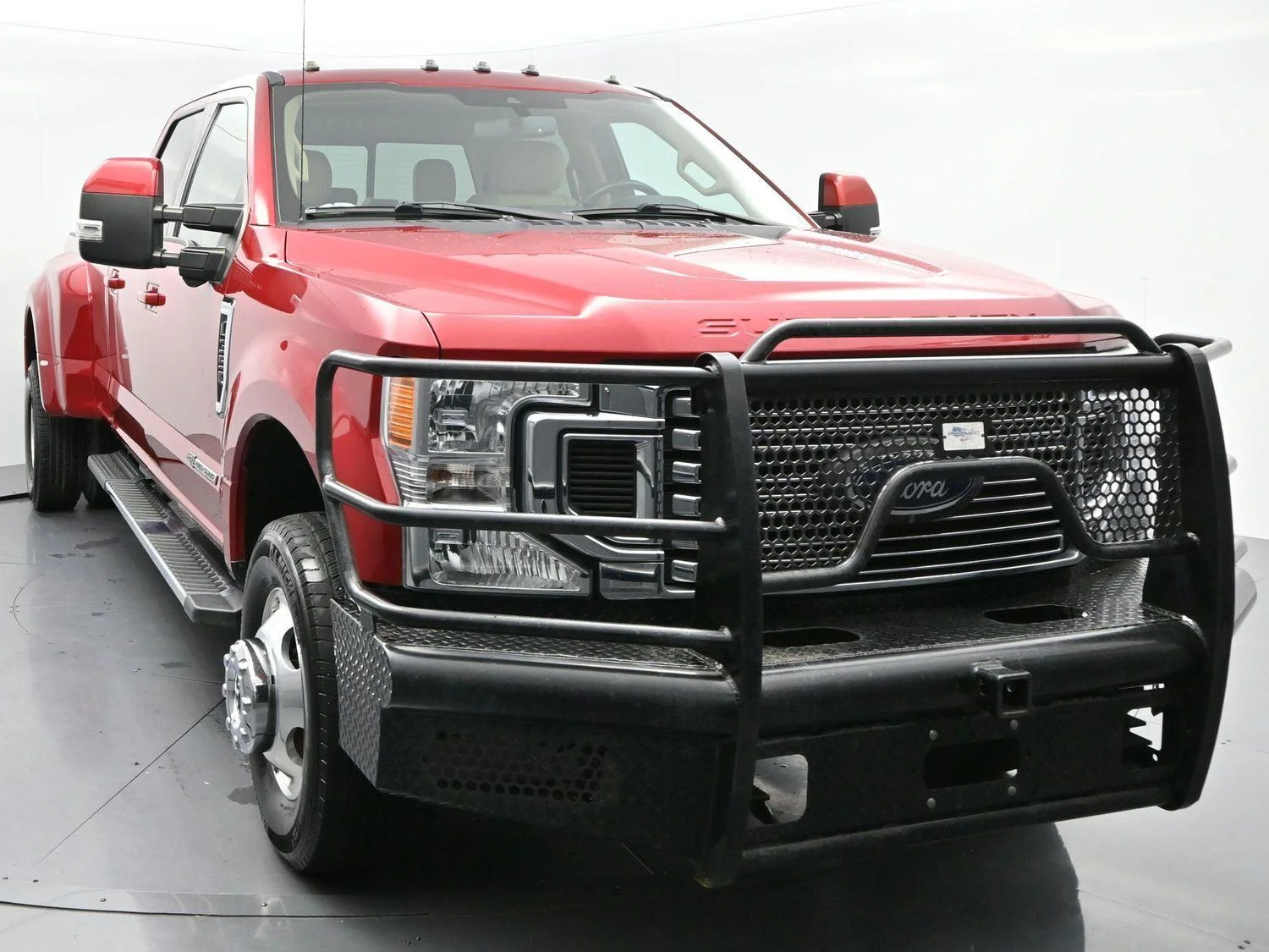 Used 2021 Rapid Red Metallic Tinted Clearcoat Ford LARIAT image 2