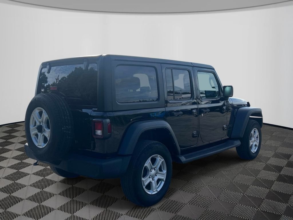 Used 2022 Black Jeep Unlimited Sport S image 5