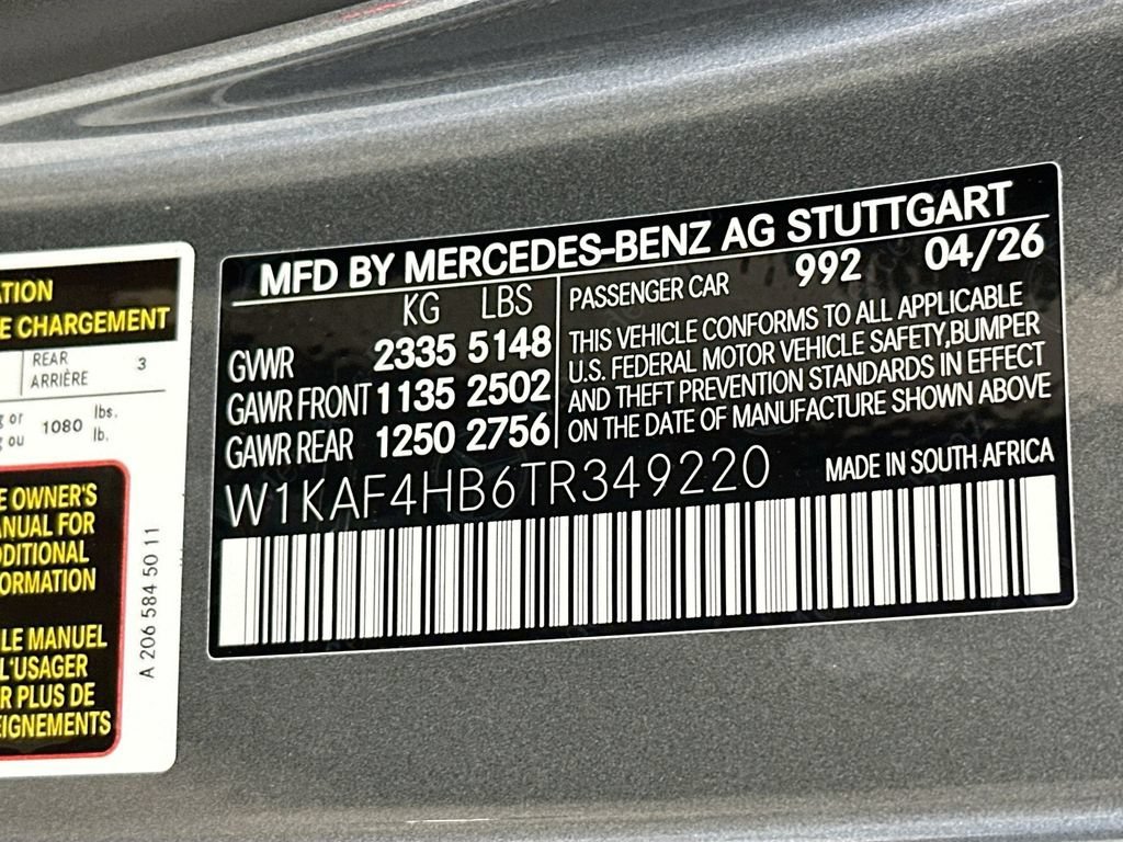 New 2026 Selenite Grey Metallic Mercedes-Benz C 300 image 68