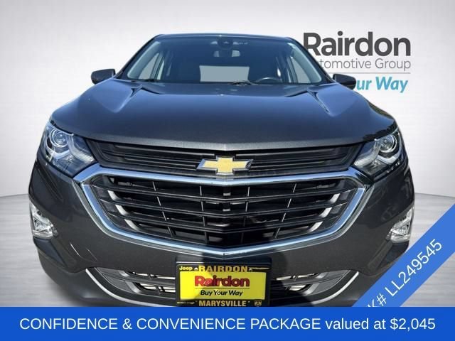Used 2020 Chevrolet Equinox LT with VIN 3GNAXUEVXLL249545 for sale in Arlington, WA