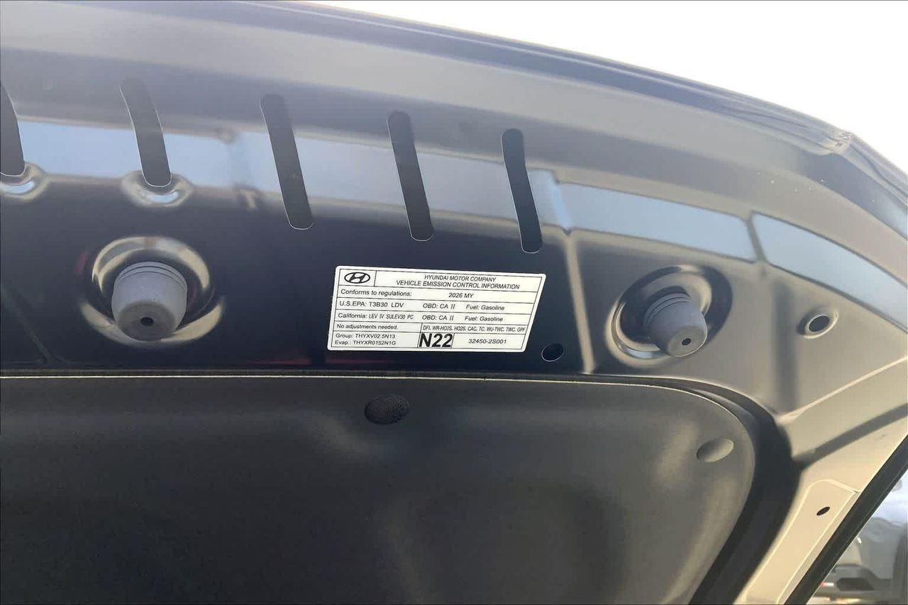 New 2026 Abyss Black Pearl Hyundai Blue SEL 7P image 17