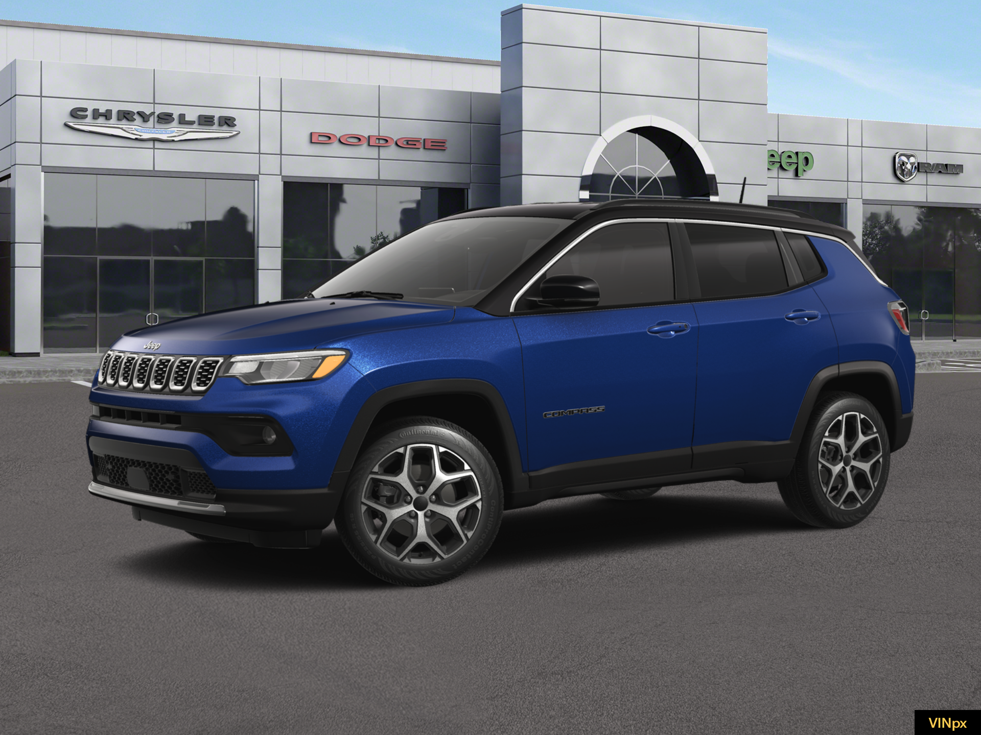 New 2026 Fathom Blue Pearl Coat Jeep Limited image 2