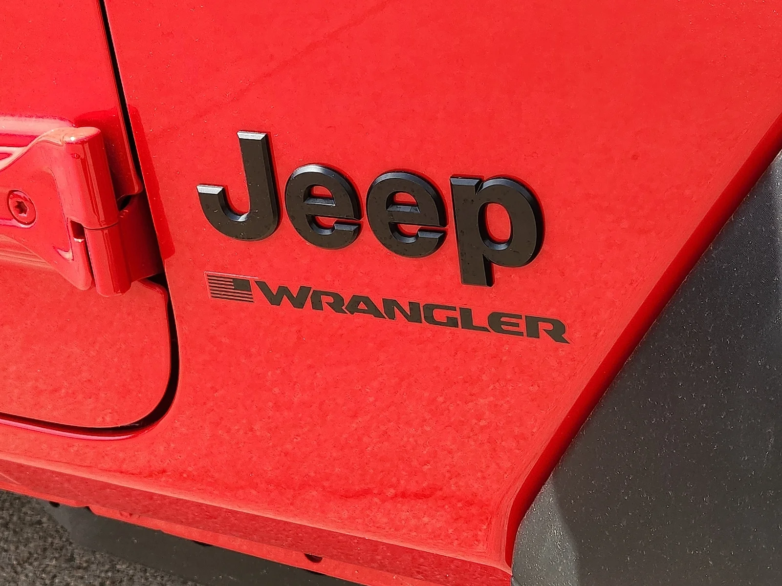 New 2026 Firecracker Red Clear-Coat  Paint Jeep 4-DOOR SPORT image 8
