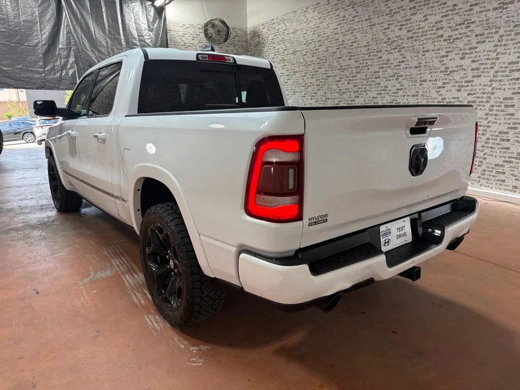 Used 2019 Ivory White Tri-Coat Pearlcoat Ram Limited image 5