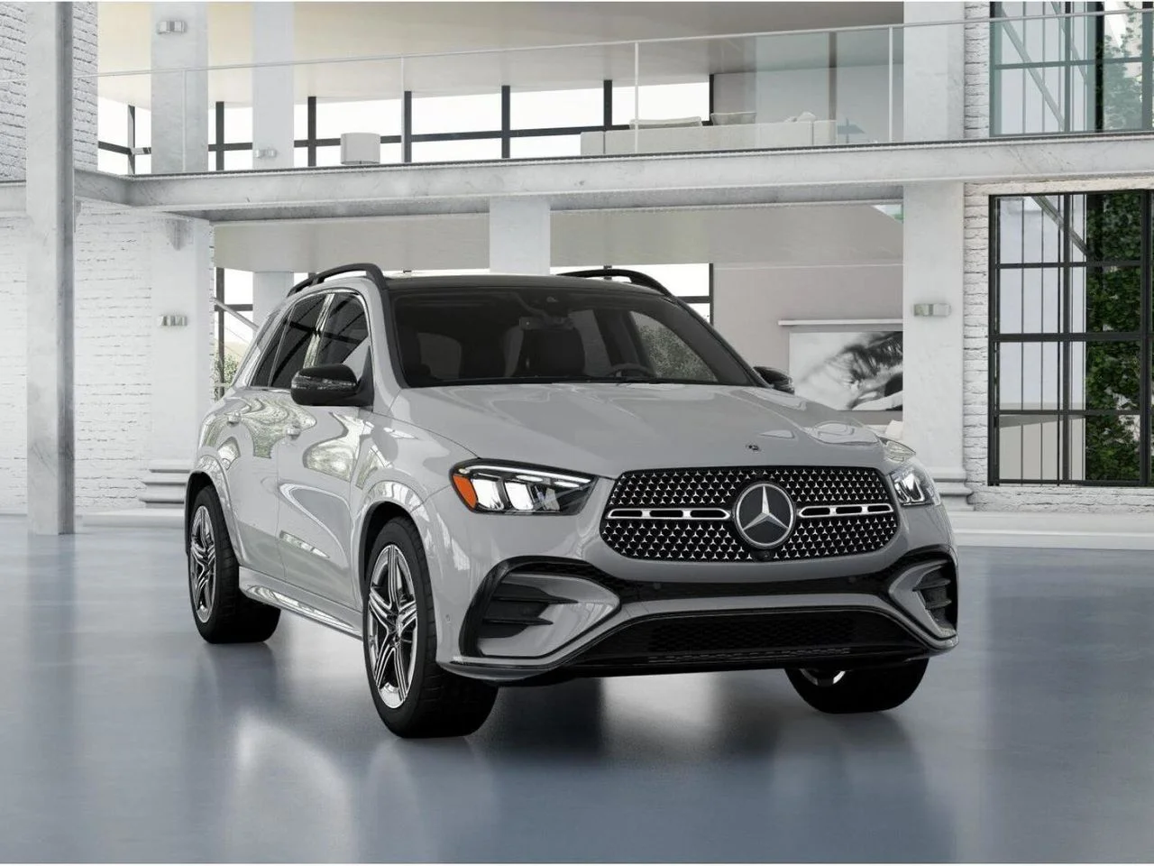New 2026 MANUFAKTUR Alpine Grey Mercedes-Benz GLE 350 image 9