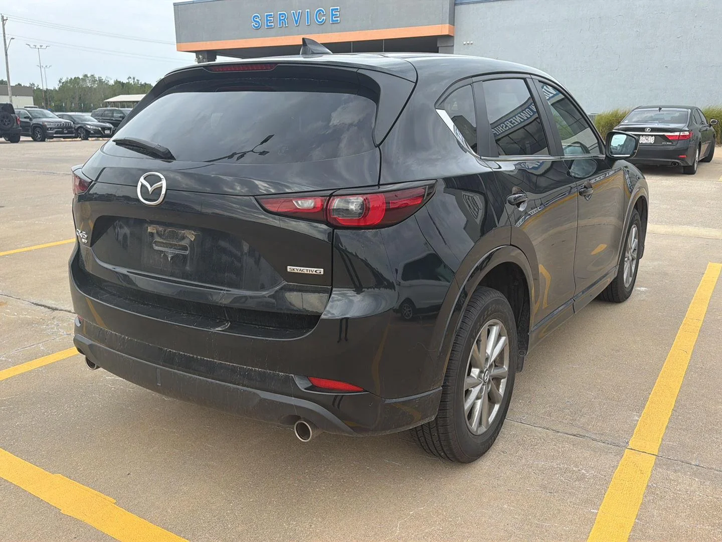 Used 2025 Jet Black Mica Mazda 2.5 S Preferred Package image 6