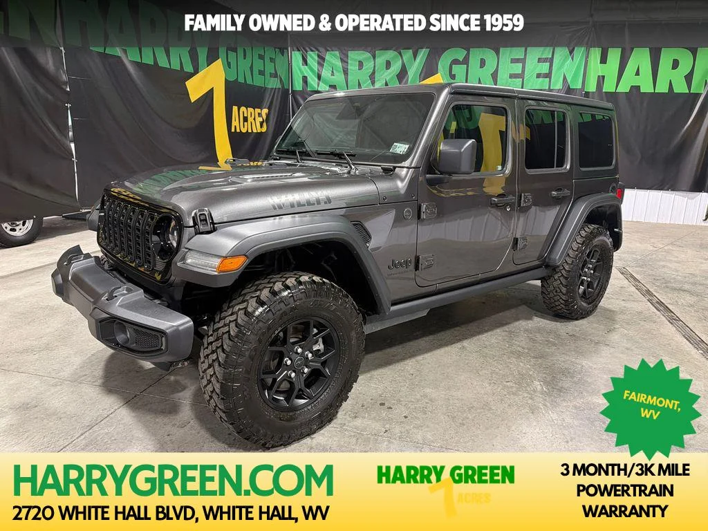 Used 2026 Granite Crystal Metallic Clearcoat Jeep Willys image 1