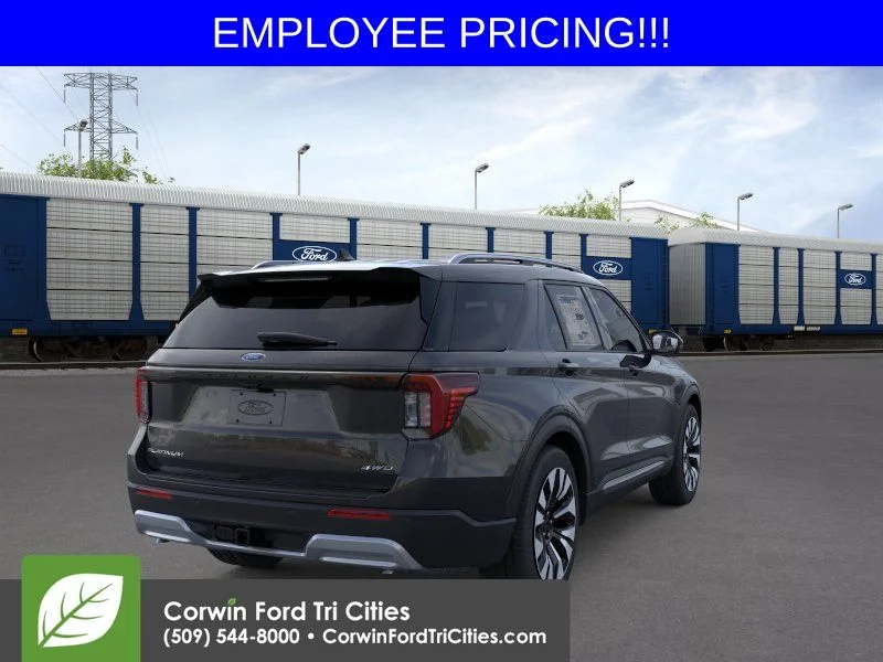 New 2026 Agate Black Metallic Ford Platinum image 8