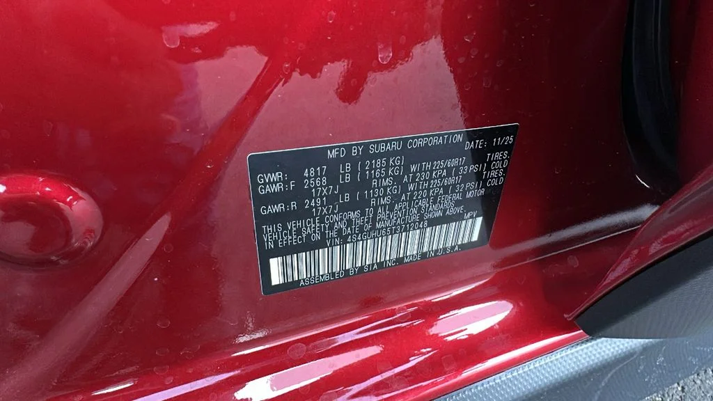 New 2026 LITHIUM RED PEARL Subaru Wilderness image 30