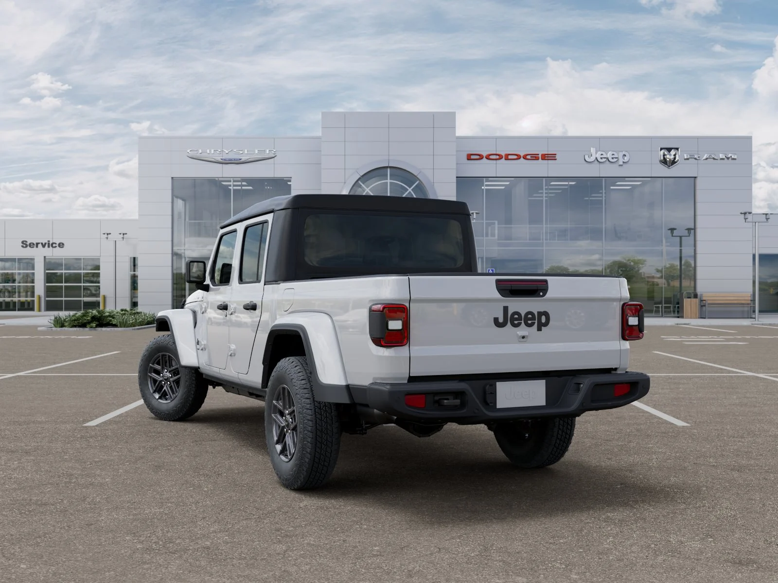 New 2025 Bright White Clearcoat Jeep Sport S image 103