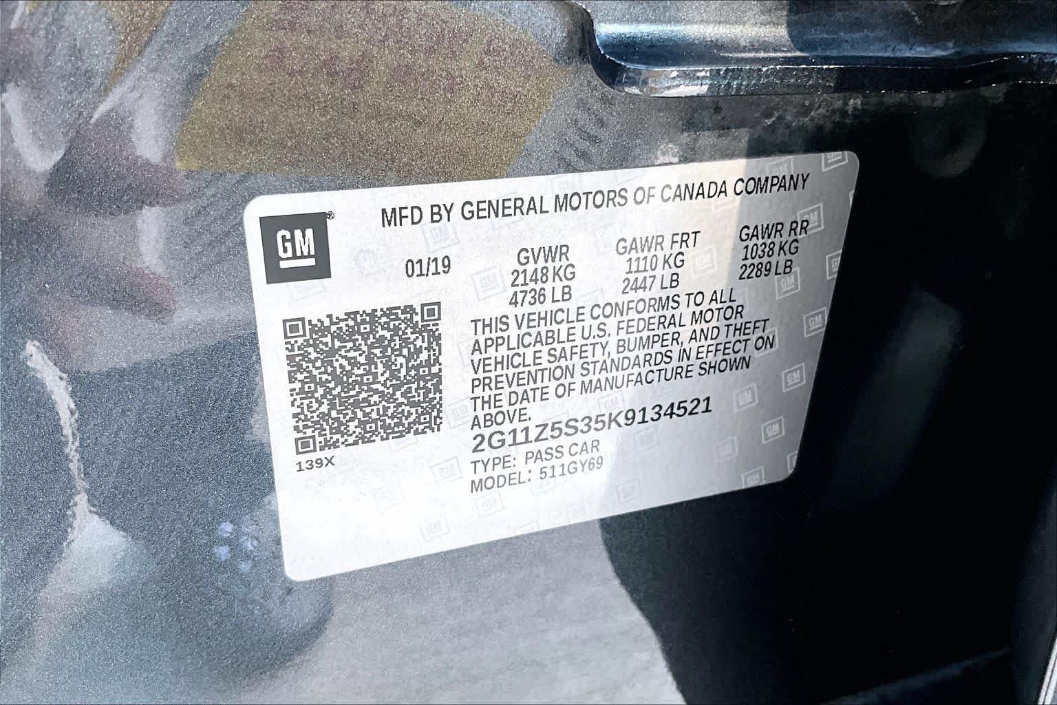 Used 2019 Nightfall Gray Metallic Chevrolet LT image 32