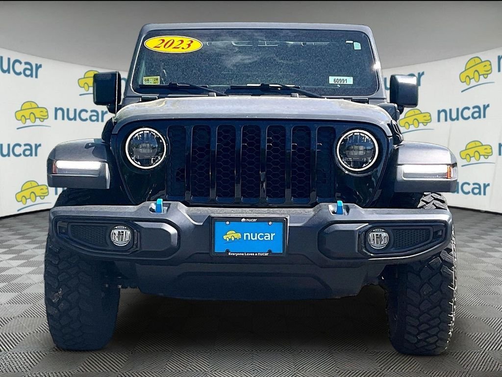 Used 2023 Gray Jeep Base 4xe image 2