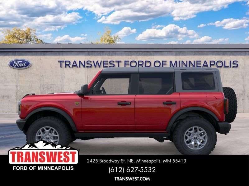 New 2025 Red Ford Badlands image 3