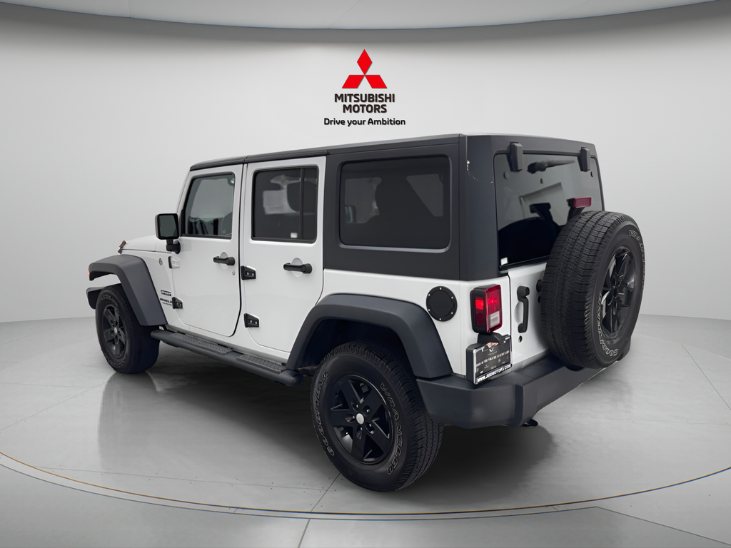 Used 2016 Bright White Clearcoat Jeep Unlimited Sport image 6