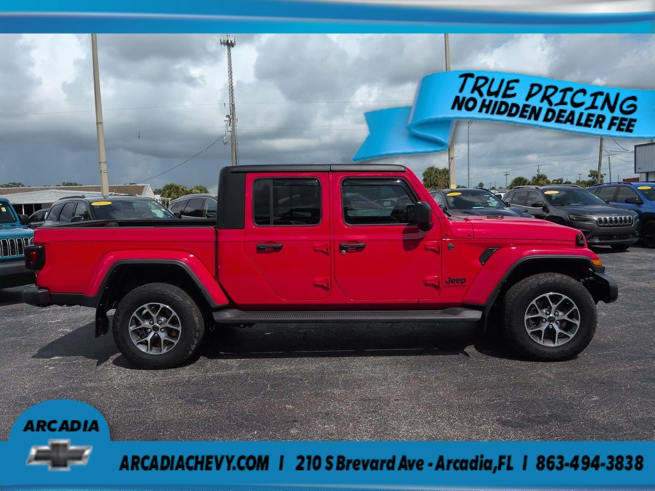 Used 2024 Firecracker Red Clearcoat Jeep Sport S image 3