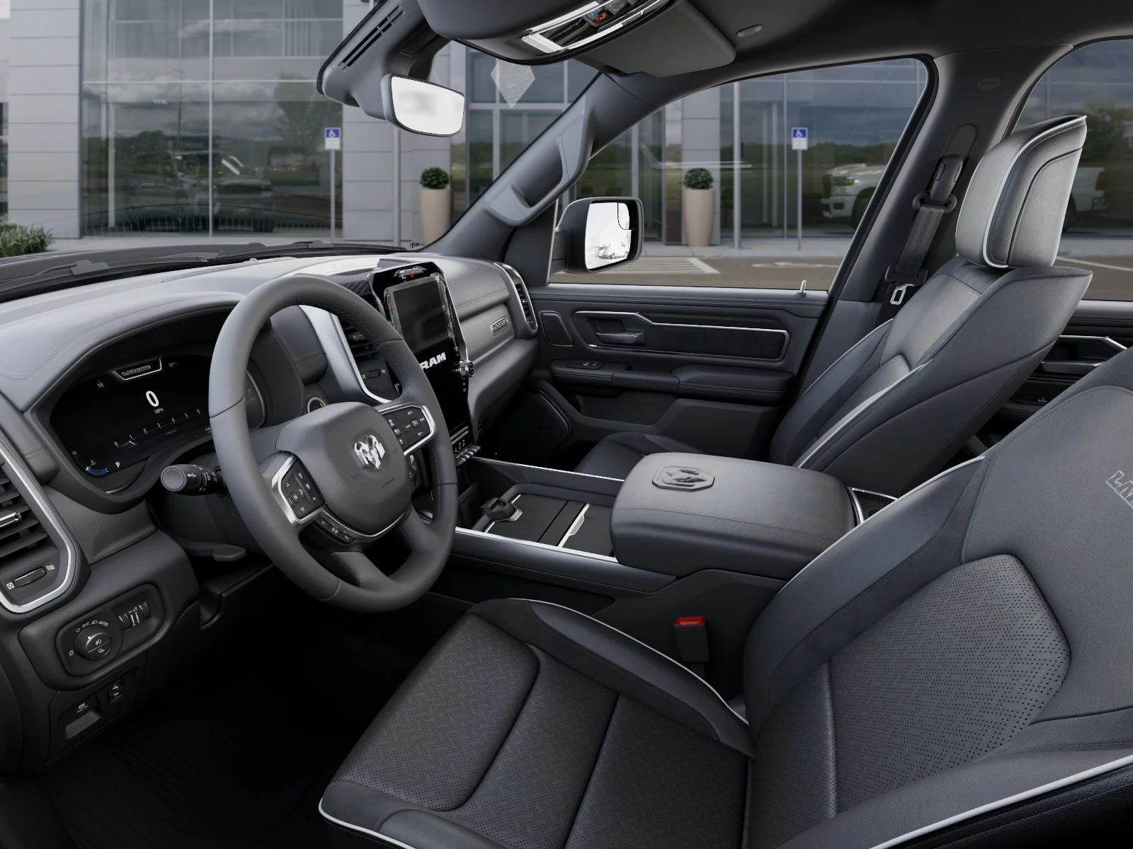New 2027 Forged Blue Metallic Exterior Paint RAM Laramie image 22