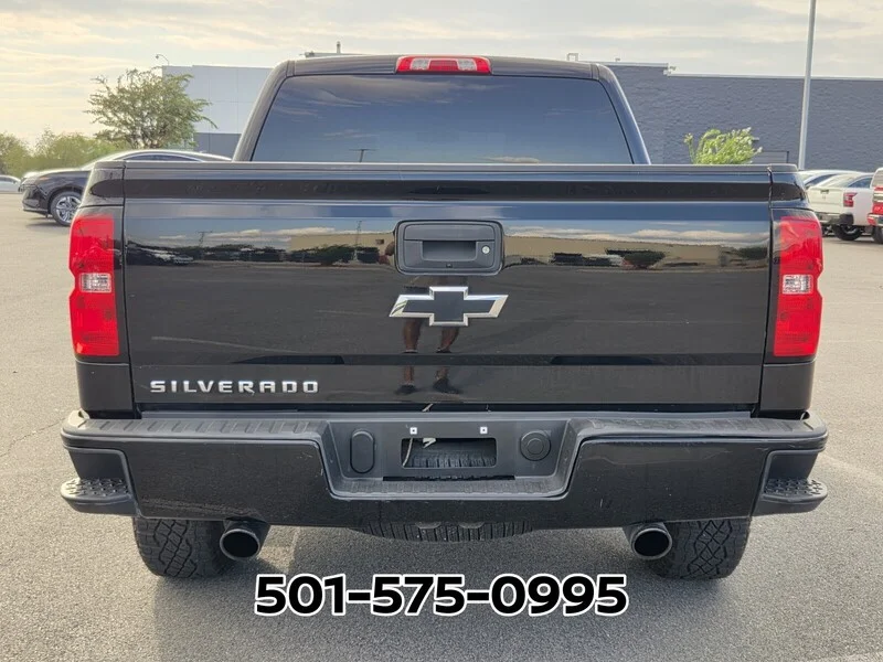 Used 2018 Black CHEVROLET 2WD CREW CAB 143.5" CUSTOM image 6