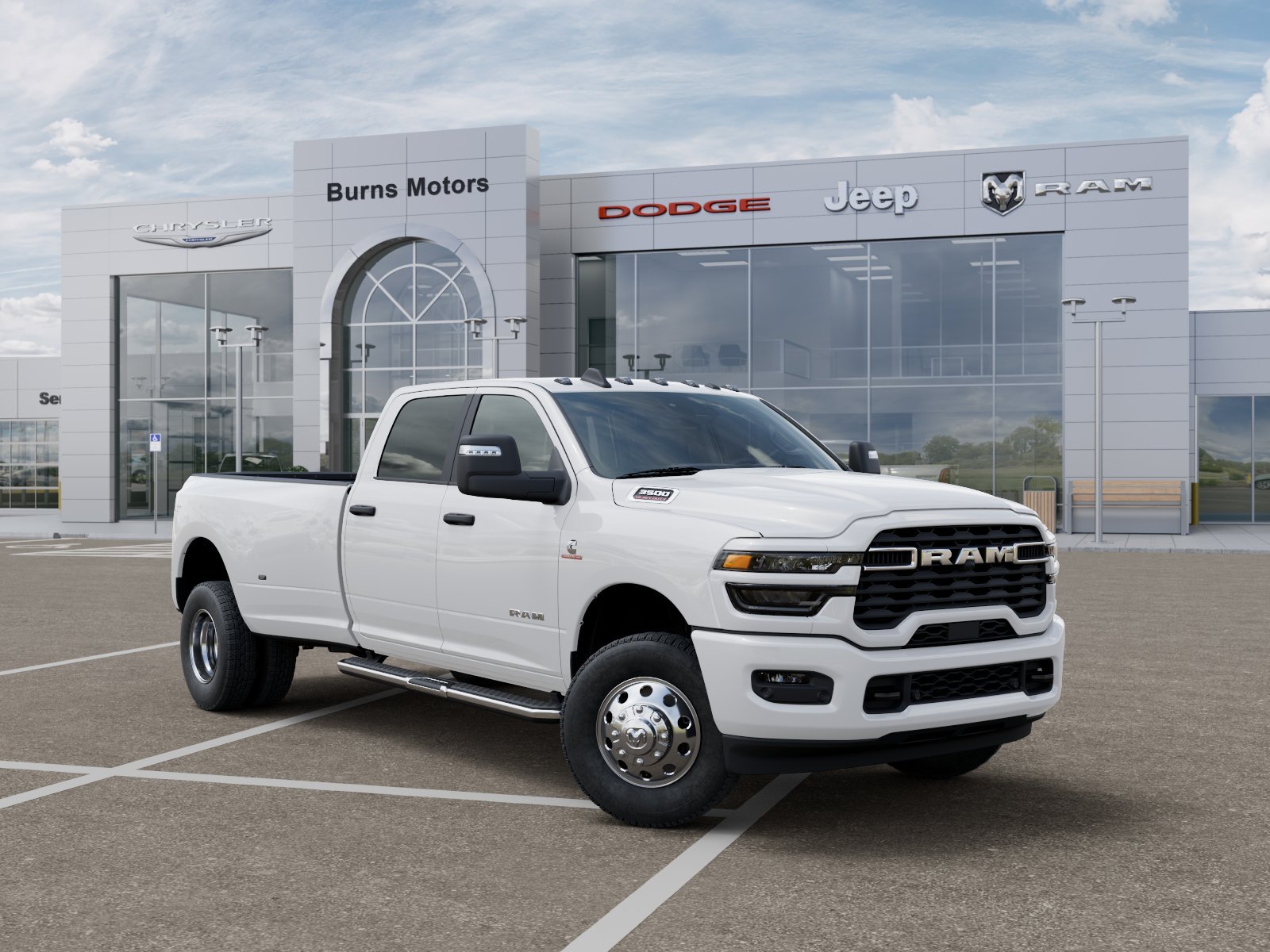 New 2026 Bright White Clear-Coat Exterior Paint RAM Lone Star Dually image 31