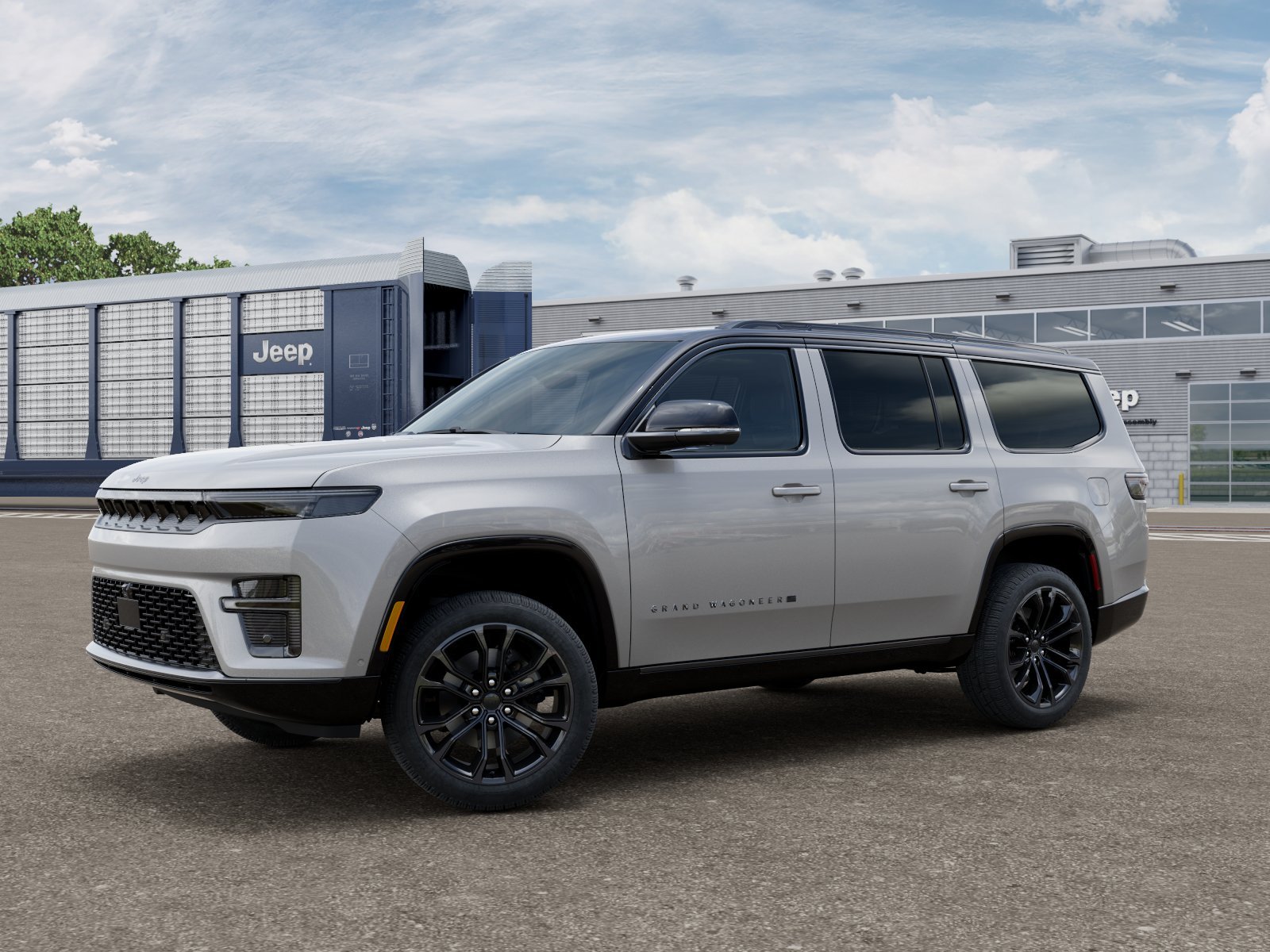 New 2026 Silver-Zynith Exterior Paint Jeep Grand Wagoneer image 1