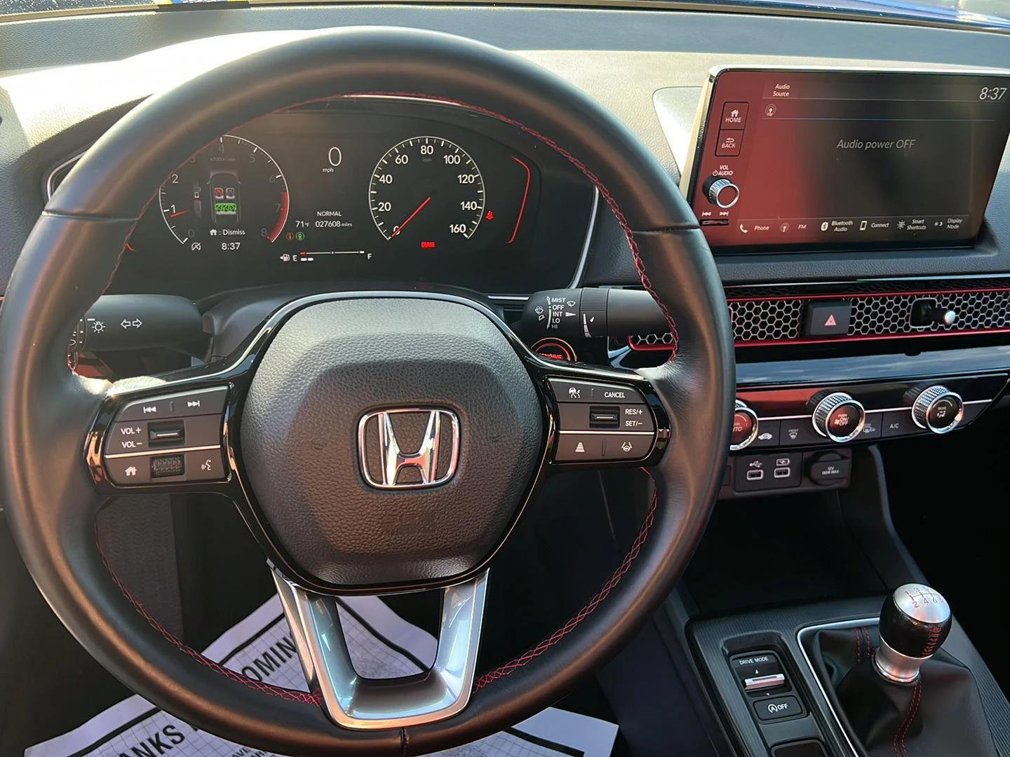 Used 2022 Aegean Blue Metallic Honda  image 7