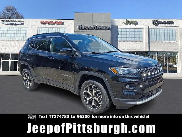 New 2026 Diamond Black Crystal Pearl-Coat Exterior Paint Jeep Limited image 1