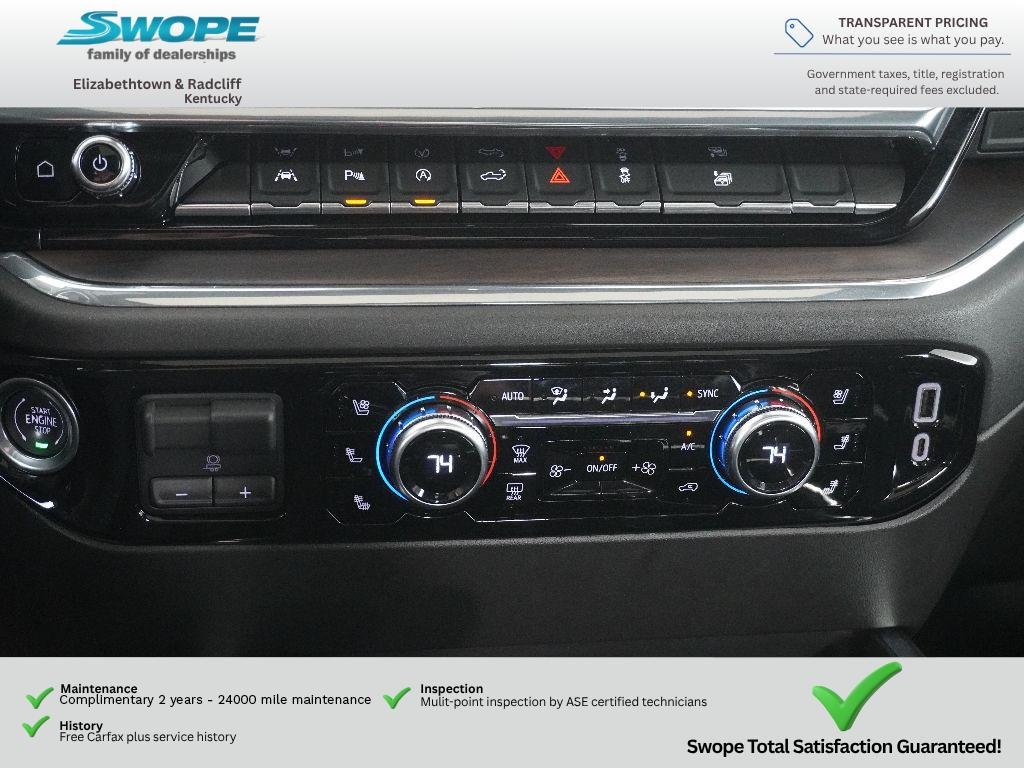 Used 2024 Volcanic Red Tintcoat GMC SLT image 21