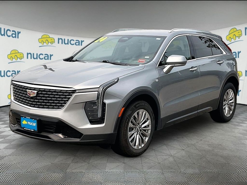 Used 2024 Argent Silver Metallic Cadillac Premium Luxury image 3