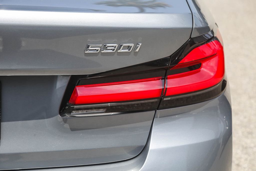 Certified Used 2023 Skyscraper Gray Metallic BMW 530i image 7