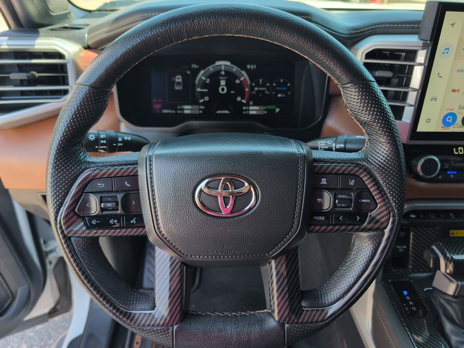 Used 2024 Blizzard Pearl Toyota 1794 Edition Hybrid image 18