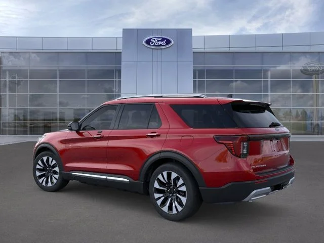 New 2026 Red Metallic Ford Platinum image 4