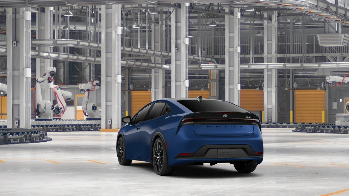 New 2027 Reservoir Blue Toyota XLE image 7