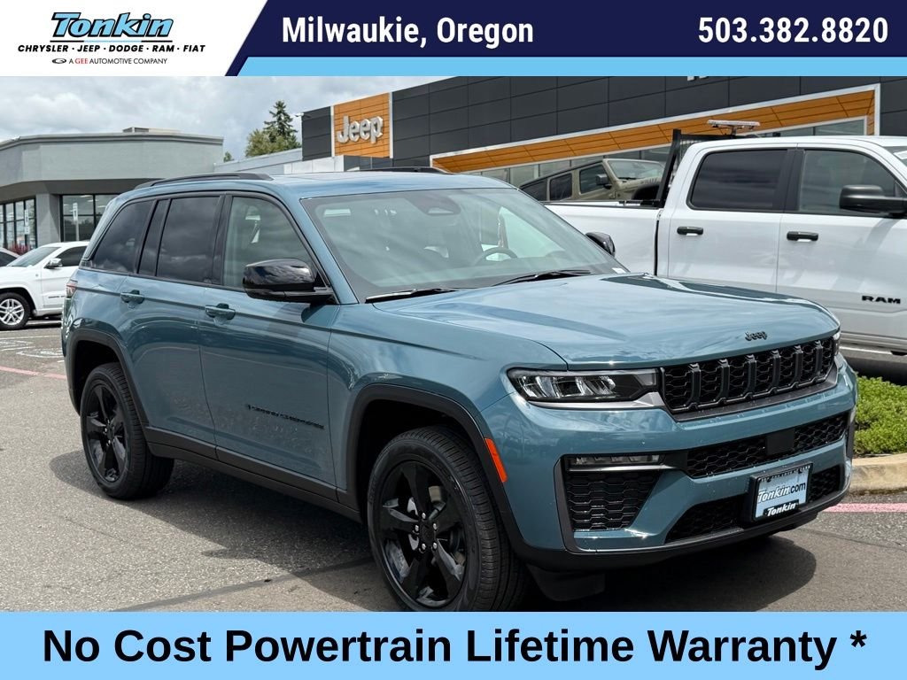 New 2026 Steel Blue Exterior Paint Jeep Limited image 1