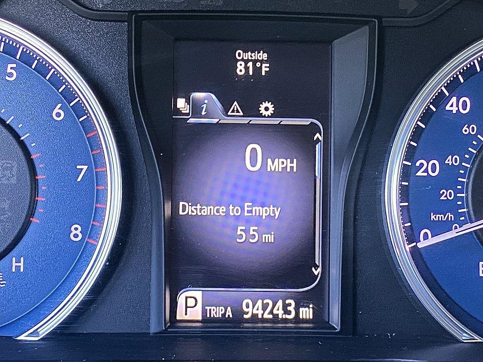 Used 2017 Midnight Black Metallic Toyota LE image 16
