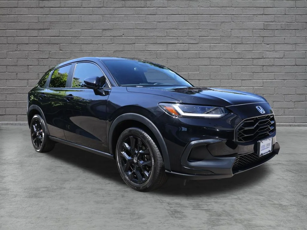 Certified Used 2024 Crystal Black Pearl Honda Sport image 2