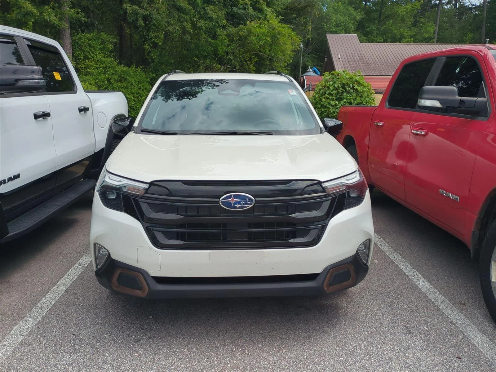 Used 2025 Crystal White Pearl Subaru Sport image 2