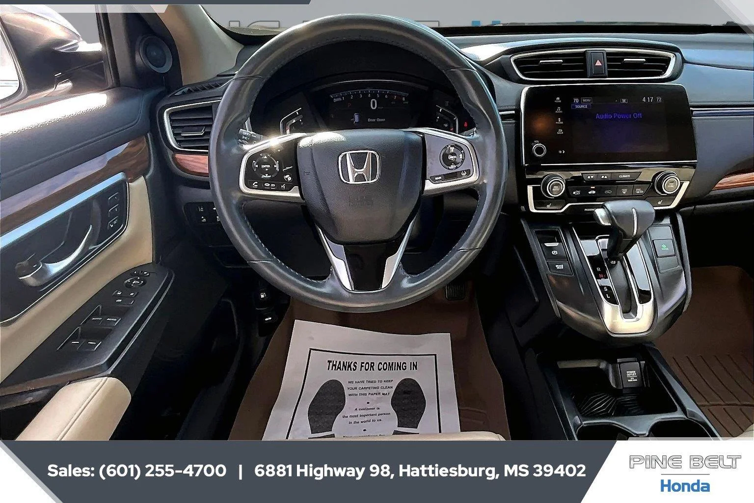Used 2019 Platinum White Pearl Honda EX-L image 5