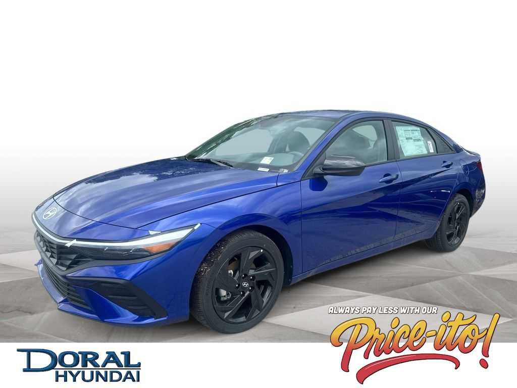 New 2026 Intense Blue Hyundai SEL Sport image 1