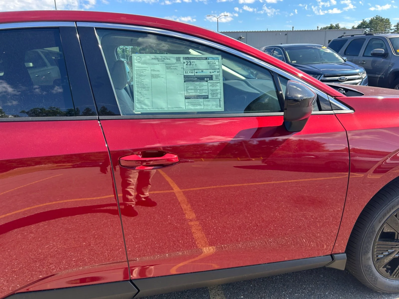 New 2026 Scarlet Ember Tintcoat Nissan SV image 30