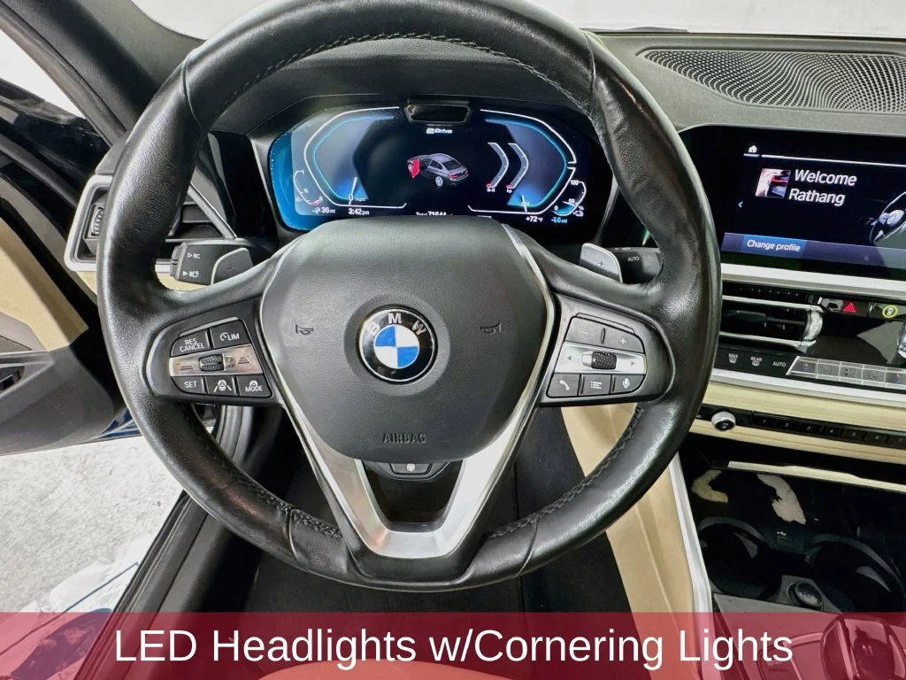 Used 2021 Black BMW 330e xDrive image 12